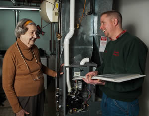BETHKE technicians help you understand the operation of your new furnace, air conditioner or boiler