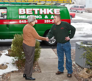 Furnace, air conditioner, or boiler emergency repairs